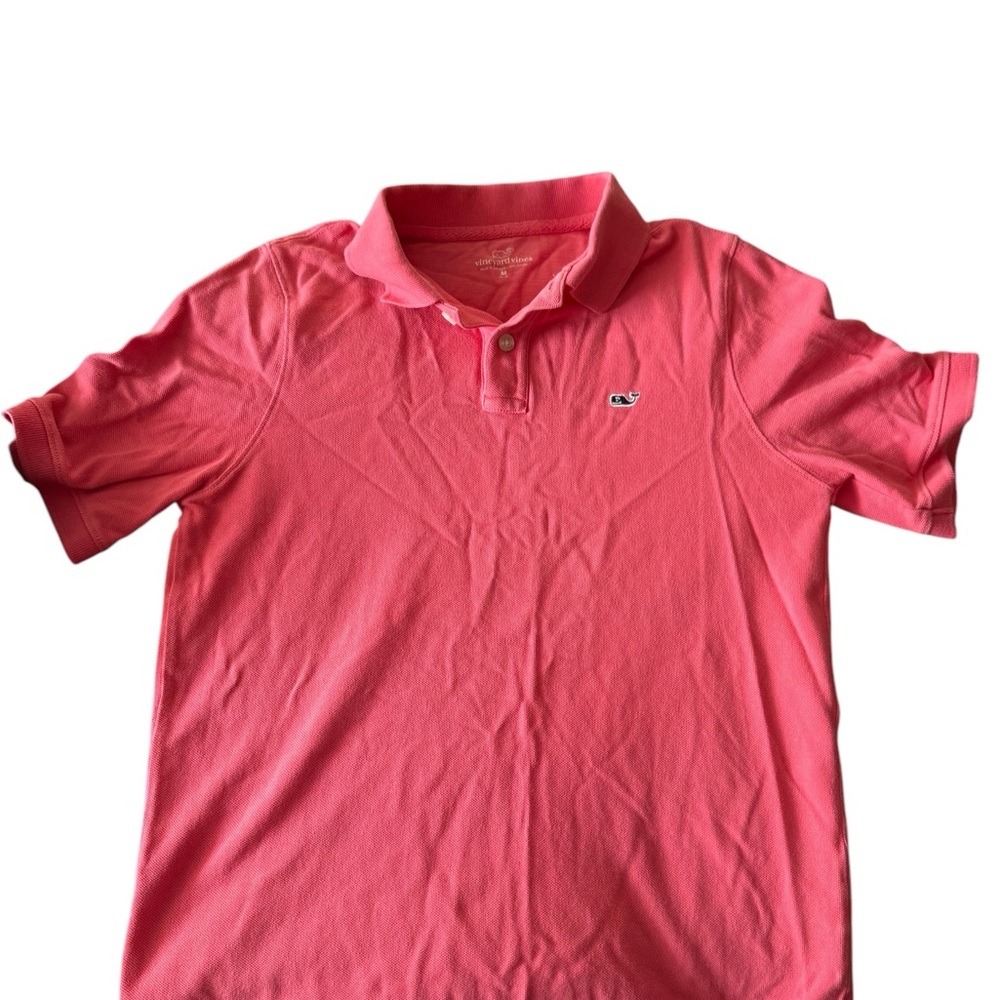 Vineyard Vines Boys Pink Polo Shirt